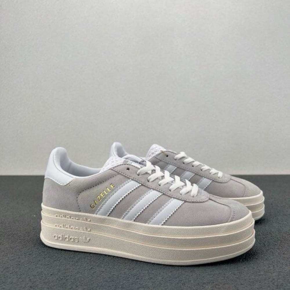 Adidas Gazelle Bold Gray Sneakers